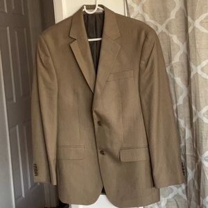 MICHAEL MICHAEL KORS TAN BROWN BLAZER MENS SIZE 36S
